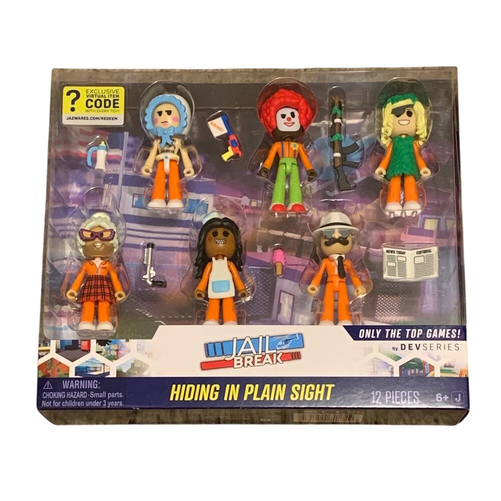 Jailbreak Hiding in Plain Sight Action Figures & Accessories DevSeries Jazwares